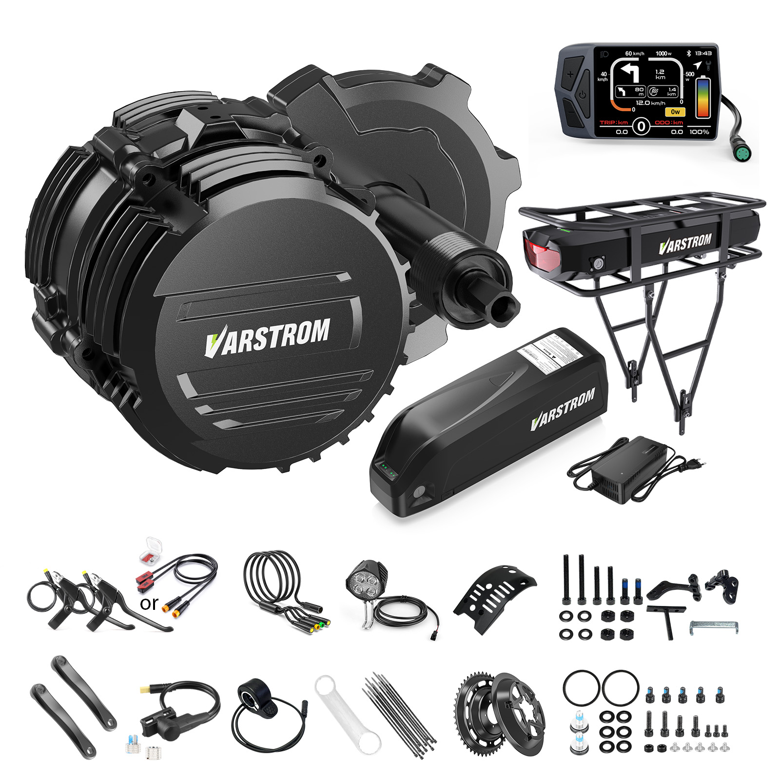 Side Hung Mid Drive Motor Kit - [متوفر في الولايات المتحدة] طقم محرك