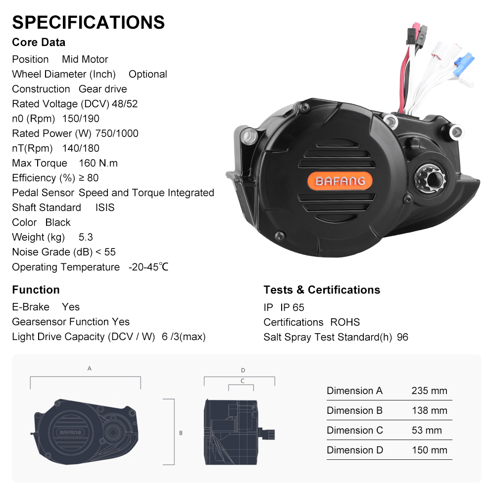 مجموعة تحويل دراجة كهربائية لل - مراجعة Mid Drive Conversion Kit 1000W وسعره